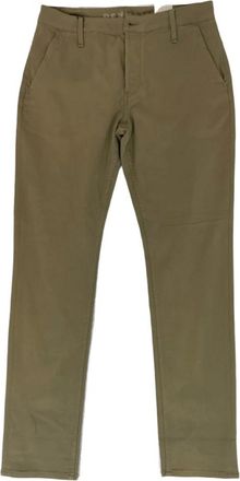 Denham Taper Chino SD - Heren - Chinos - Groen - W34 L34 - Katoen - Broeken