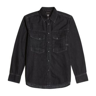G-Star Denim Shirts, male, Black, XL, Denim Skirts
