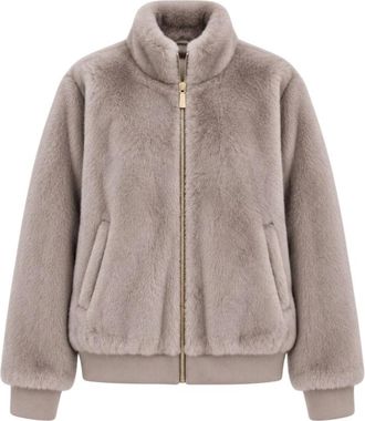 Marella Emmpatio Jas - Dames - Jassen - Beige - S - Polyester - Jassen