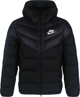 Nike Sportswear Down Fill Sports Hooded Down Jacket Men Black CU0226-010