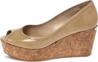 Jimmy Choo London Pumps con zeppa 75mm - Toni neutri