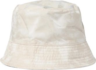 Moorer Lichte Bucket Hat - Heren - Hoeden - Beige - M - Katoen - Accessoires