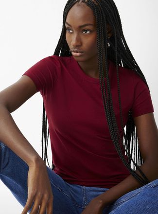 Jack & Jones Womens Gigi plain T-shirt