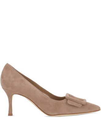 Manolo Blahnik Maysale pumps - Beige
