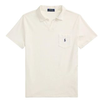 Ralph Lauren Polo Shirts, male, White, Size: XL Standard Fit Polo
