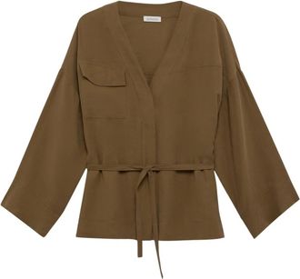Alchemist Lieke Jas - Dames - Blouses - Groen - S - Overhemden
