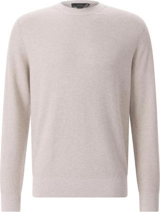Vince Trui met ronde hals - Heren - Ronde hals truien - Beige - XL - Truien & Vesten