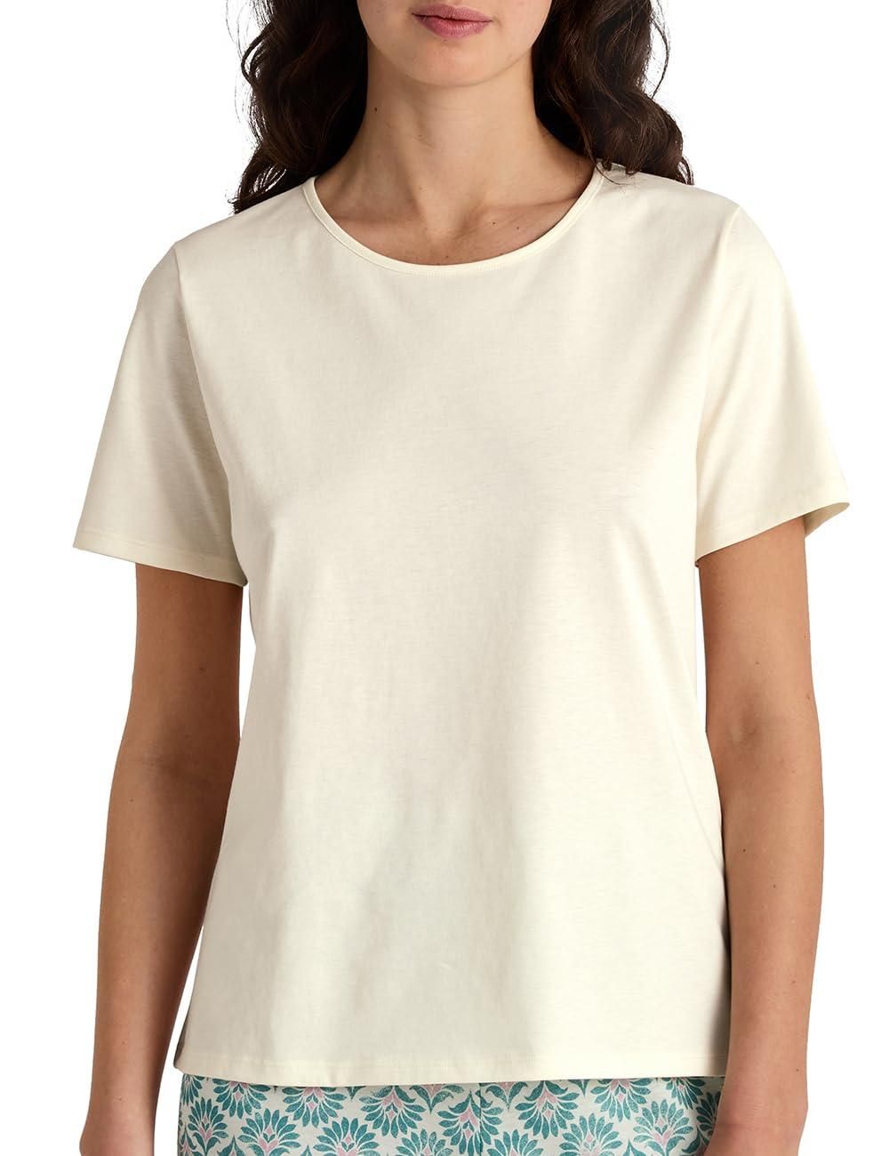 CALIDA RMX Sleep T-Shirt Herren - Bio Baumwolle Sportlicher Schnitt