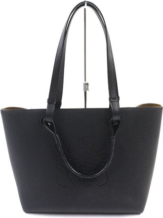 Loewe Black Leather Tote Bag (Pre-Owned)