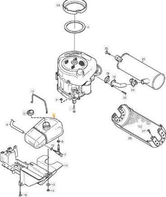 STIGA Sports Tanque Stiga Original - 1134-5066-01