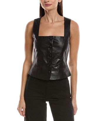 Rag & Bone Rag & Bone Mariana Leather Vest