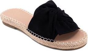 Shushop Doris Slide Sandal in Black Suede at Nordstrom Rack, Size 8.5