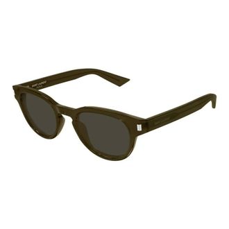 Saint Laurent SL 876 Sunglasses - male - Saint Laurent - Sunglasses - Brown - 48 MM - Accessories