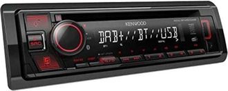 Kenwood KDC-BT450DAB Ricevitore multimediale per auto Nero 50 w Bluetooth