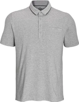 Under Armour Luxe Heather Polo Shirt Grey 1377363-011