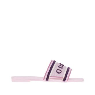 Gucci Fabric and rubber slides Woman 36