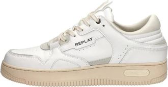 Replay Epic Man Base - Heren - Sneakers - Wit - 45 EU - Schoenen