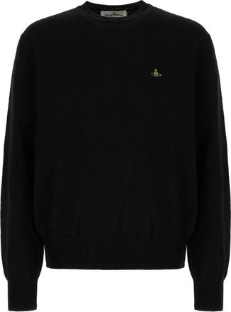 Vivienne Westwood Stijlvolle Gebreide Collectie - Heren - Sweatshirts - Zwart - M - Katoen - Hoodies & sweatvesten
