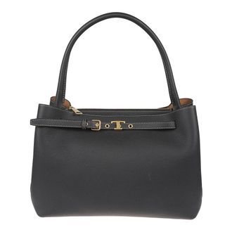 Tod's T Timeless Handbag - female - Tods - Handbags - Black - ONE SIZE - Bags