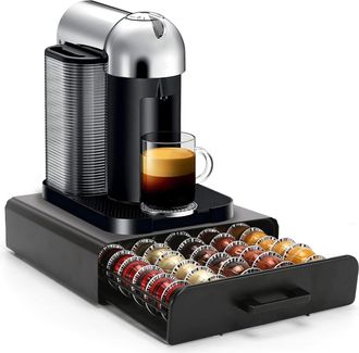 OEM Soporte Para 60 C&aacute;psulas, Base Para Cafetera Con Cajones Para Guardar C&aacute;psulas, Dispensador/organizador De C&aacute;psulas De Metal
