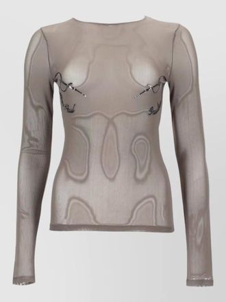 Jean Paul Gaultier printed top