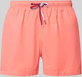 Mc Neal Badehose mit elastischem Bund und Tunnelzug in Hellrot, Gr&ouml;&szlig;e XXL
