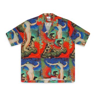 Rhude Red Vice Button-Down Shirt