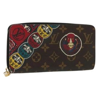 Louis Vuitton Portafoglio vintage in tela Pre-owned - - Pre-owned - Donna - Marrone - ONE SIZE