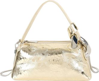 Tiffany & Fred Tiffany And Fred Paris Metallic Leather Mini Top Handle