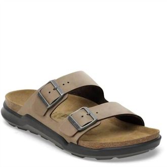 Birkenstock Mens Arizona Crosstown Sandals In Brown Brown