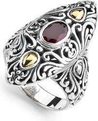 Samuel B. Two-Tone Marquis Statement Ring in Red at Nordstrom Rack, Size 7