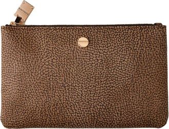 Borbonese Documentenhouder Tas - Dames - Clutches - Bruin - ONE Size - Tassen