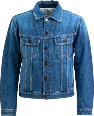 Givenchy buttoned denim jacket - Blu