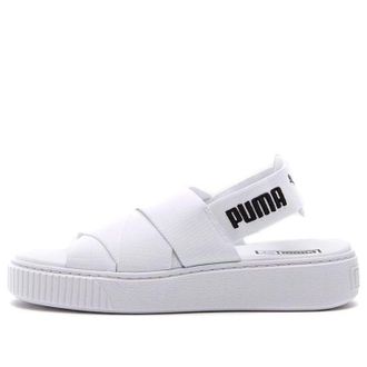 Puma (WMNS) PUMA Platform Trace Sports sandals White Black 365478-02