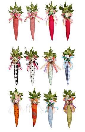 Mark Roberts Jeweled Embellished Carrots, Set of 12 in Multiple Colors at Nordstrom