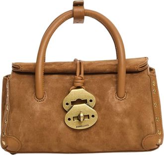 Zanellato Dotta Zashmere Baby Tote Bag - Dames - Handtassen - Bruin - ONE Size - Tassen