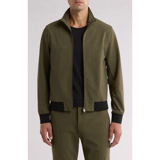 Theory Marco Precision Track Jacket in Uniform at Nordstrom Rack, Size Large