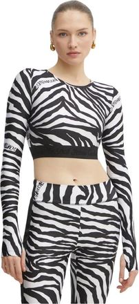 Versace Jeans Couture Tops, Dames, Zwart, M, Longsleeve