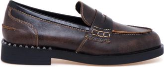 Ash Winona Loafer - Dames - Loafers - Bruin - 41 EU - Leer - Schoenen