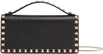Valentino Garavani Black Rockstud Crossbody Bag