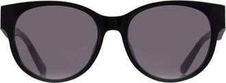 Coach Grey Oval Ladies Sunglasses HC8430D 500287 56