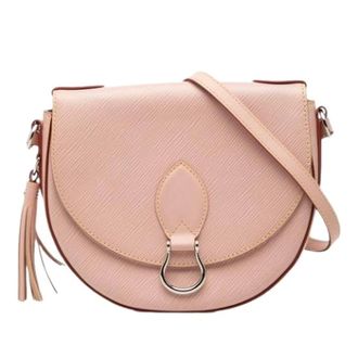 Louis Vuitton Tweedehands leren Louis Vuitton tassen - Dames - Pre-owned - Roze - Maat: ONE Size Leer