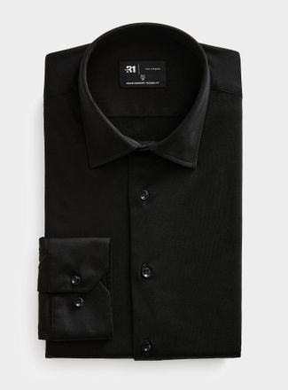 Le 31 Mens Stretch 100% cotton shirt Modern fit