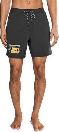 Salty Crew Bait Shop Volley Mens Swimwear Phantom : 2XL, Elastane/Nylon