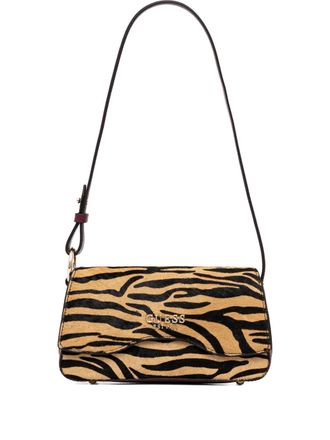 Guess Co Domitilla schoudertas met zebraprint - Beige