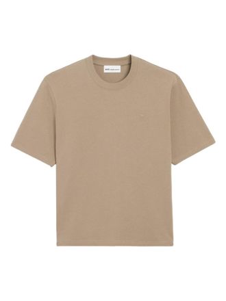 Ami Beige Crew Neck T-Shirt