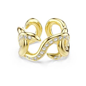 Swarovski Dextera Open Ring - Dames - Ringen - Geel - 58 MM - Accessoires
