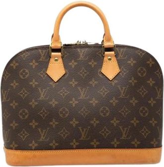 Louis Vuitton Pre-owned Handbags, female, Brown, Size: ONE SIZE Pre-owned Alma PM