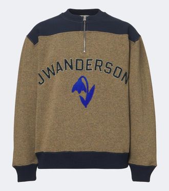 J.W.Anderson Jersey en mezcla de lana bordado