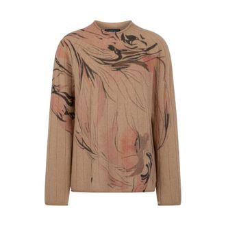 Marc Cain Truien & Vesten, Dames, Bruin, XS, Wol, Truien